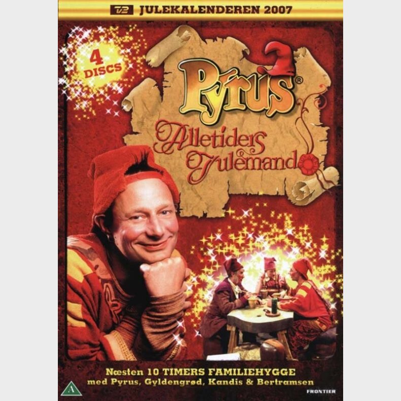 Pyrus Alletiders Julemand - Tv2 Julekalender 1997 - DVD - Tv-serie