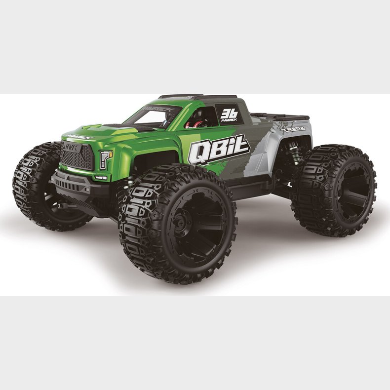 Maverick Rc - Qbit Mt Monster Truck - Green - 1/16 - Mv151004