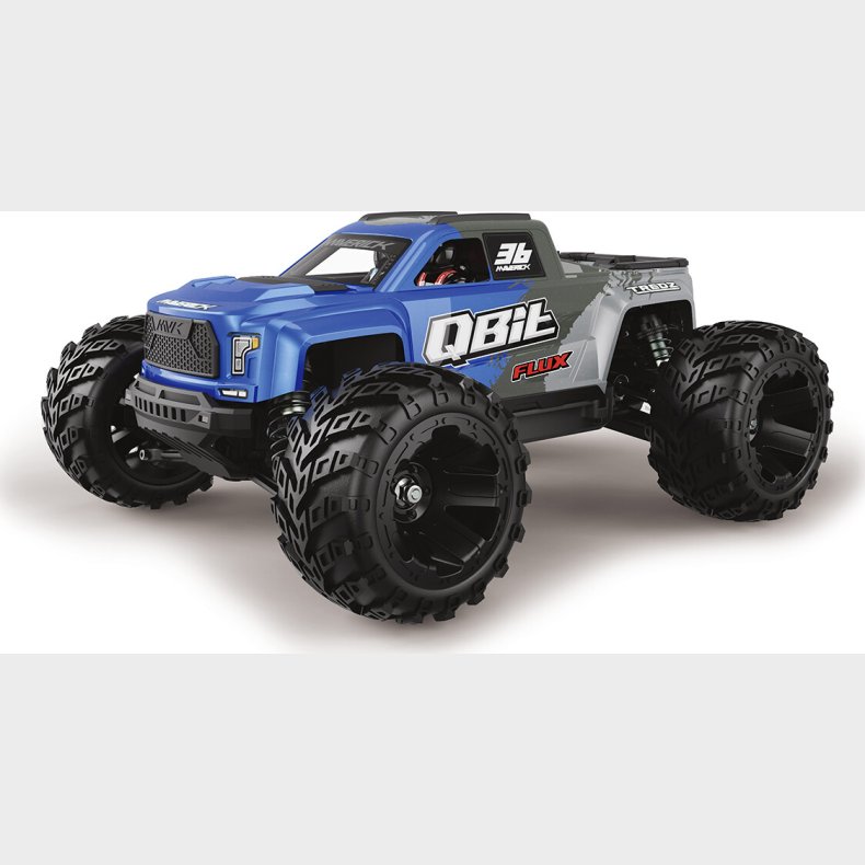 Maverick Rc - Qbit Mt Flux Monster Truck - Blue - 1/16 - Mv151001