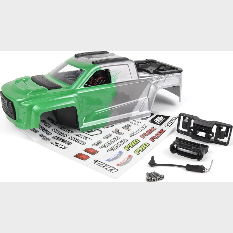 Qbit Mt Printed Body - Green - Mv151022 - Maverick Rc