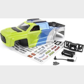 Qbit Mt Printed Body Pc - Fluoro Green - Mv151023 - Maverick Rc