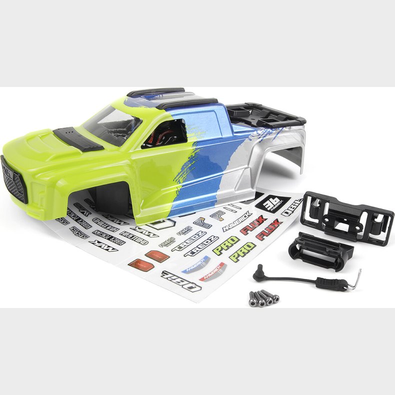 Qbit Mt Printed Body Pc - Fluoro Green - Mv151023 - Maverick Rc