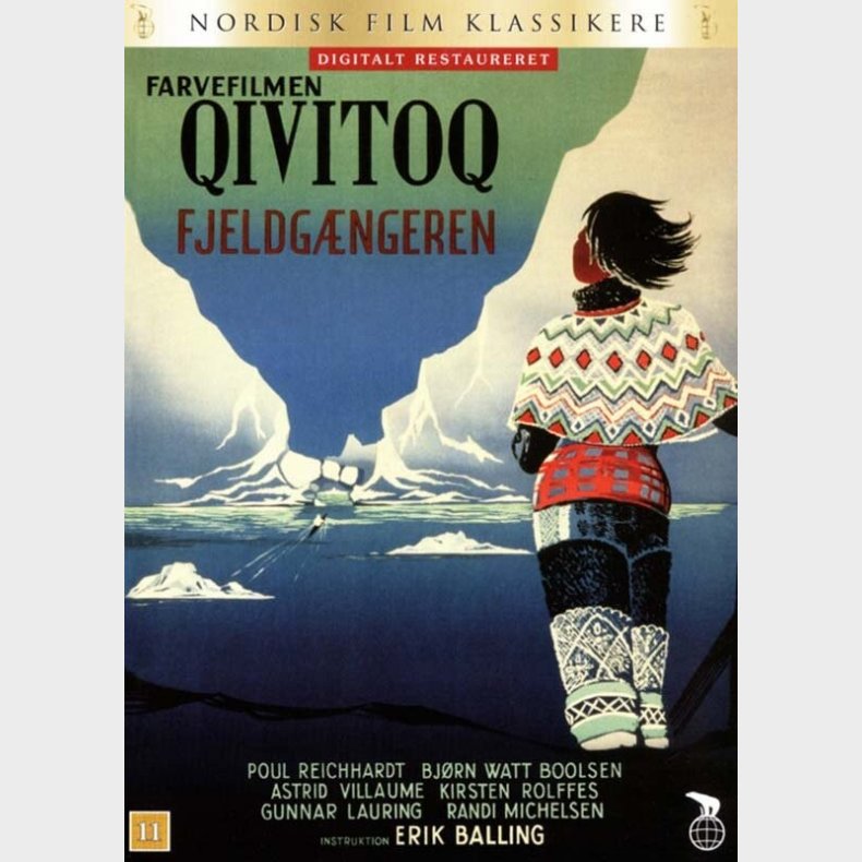 Qivitoq: Fjeldgngeren - DVD - Film