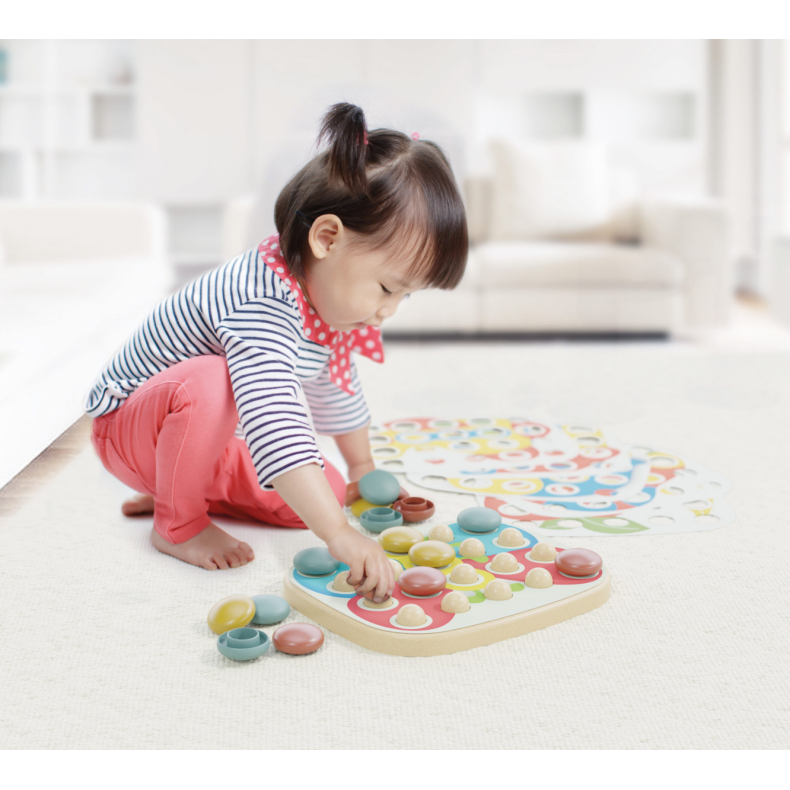 Quercetti | Stiftmosaik - FantaColor Baby, 28 stk