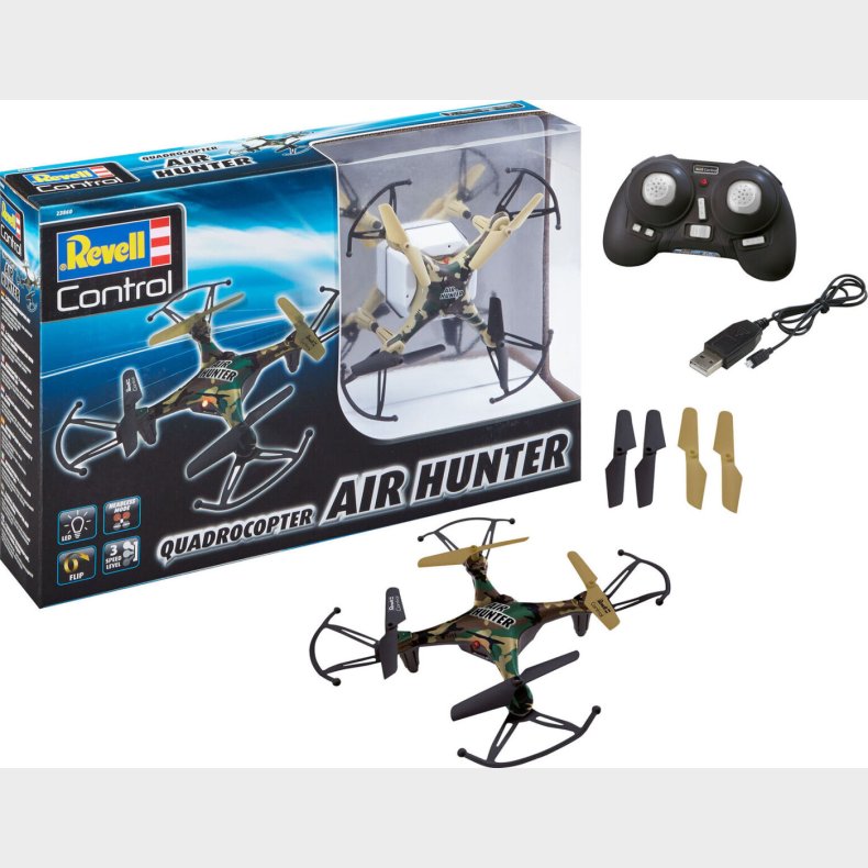 Revell - Controll - Quadrocopter Air Hunter Drone - 23860