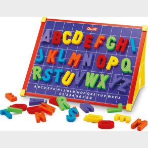 Quercetti Magnettavle Med Bogstaver