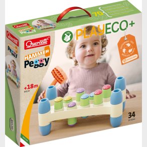 Quercetti - Playeco+ Hammerspil Af Genanvendt Plast - (qu-84120)