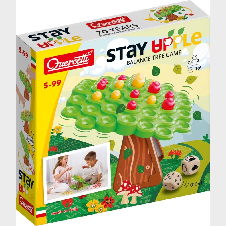 Quercetti - Stay Apple! Balancespil - (qu-01041)