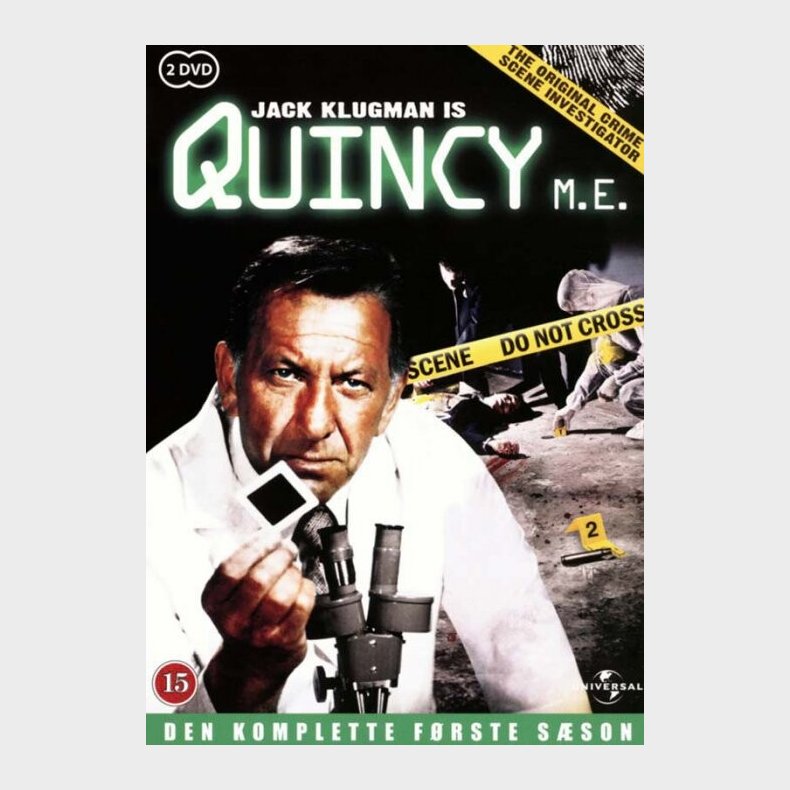 Quincy M.e. - Sson 1 - DVD - Tv-serie