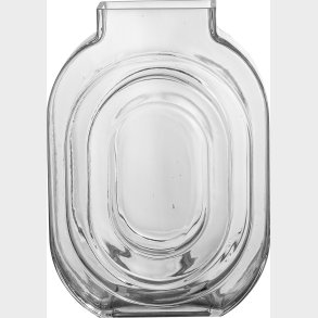 Creative Collection - Rafi Vase - Klar - Glas - H 25 Cm