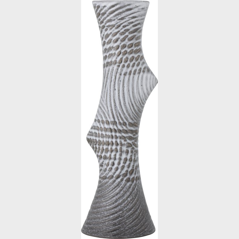 Bloomingville - Raheem Vase - Gr - Stentj - H 34 Cm
