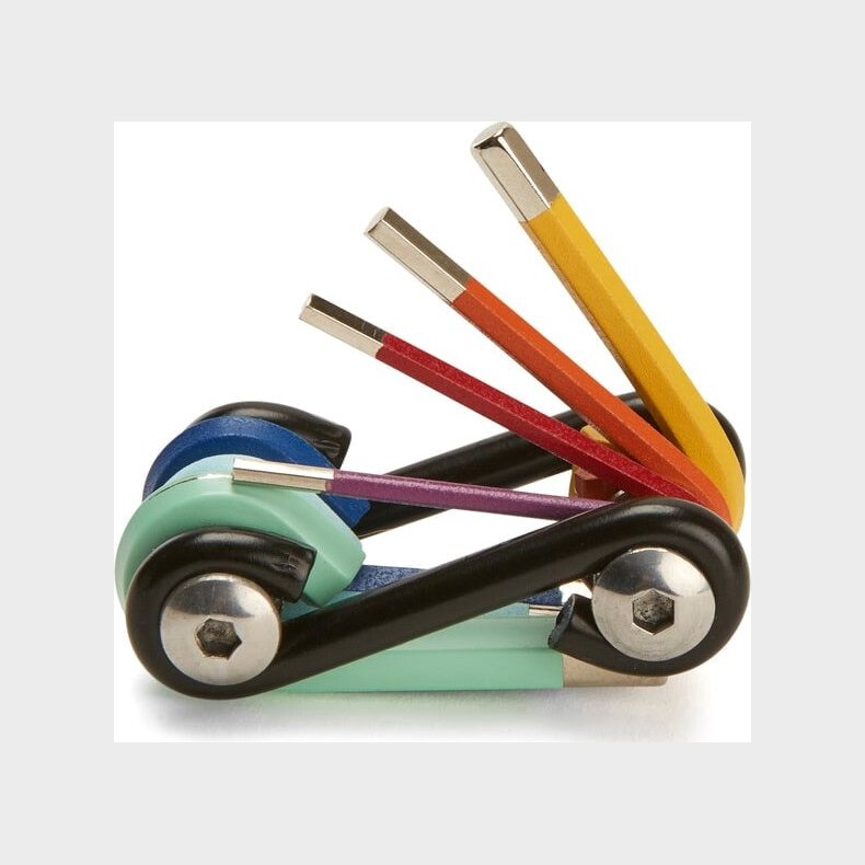 Kikkerland - Regnbuefarvet 7-i-1 Multitool