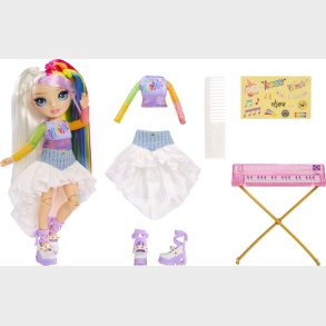 Rainbow High - Jr High Rockband Fashion Dolls Asst - Amaya