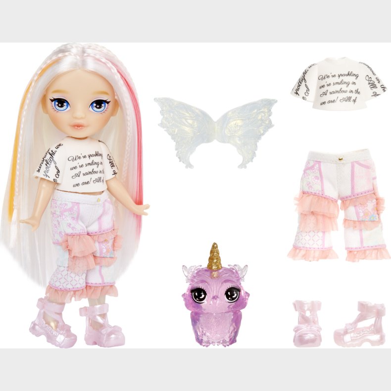 Rainbow High - Littles Rainbow Fantasy Fairies Dolls - Rainbow