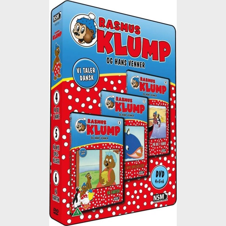 Rasmus Klump Og Hans Venner - Boks 2 - DVD - Film