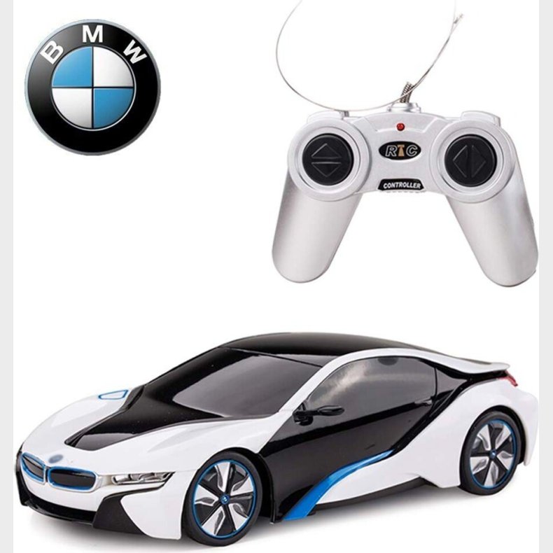 Rastar - Rc Bmw I8 Fjernstyret Bil - 1:24 - S�lv