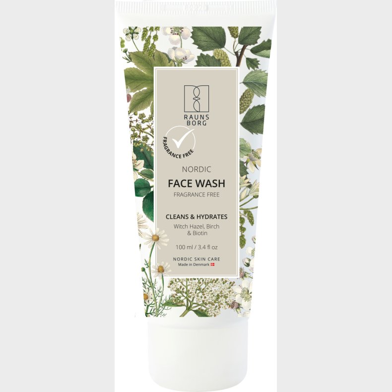 Raunsborg - Face Wash - Fragrance Free - 100 Ml