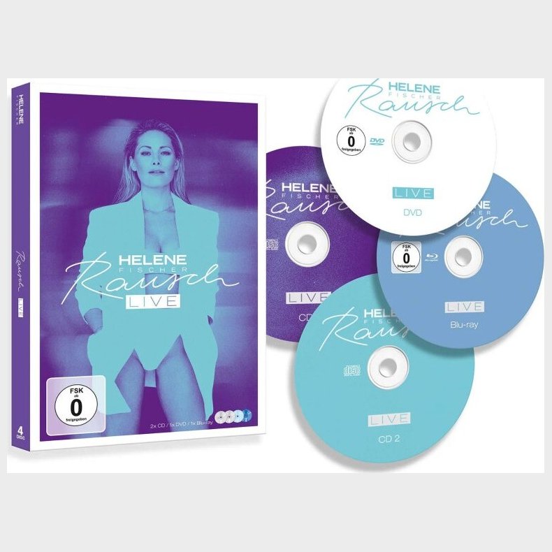 Helene Fischer - Rausch - Live Aus Mnchen - Limited Cd+dvd+br Boxset - CD