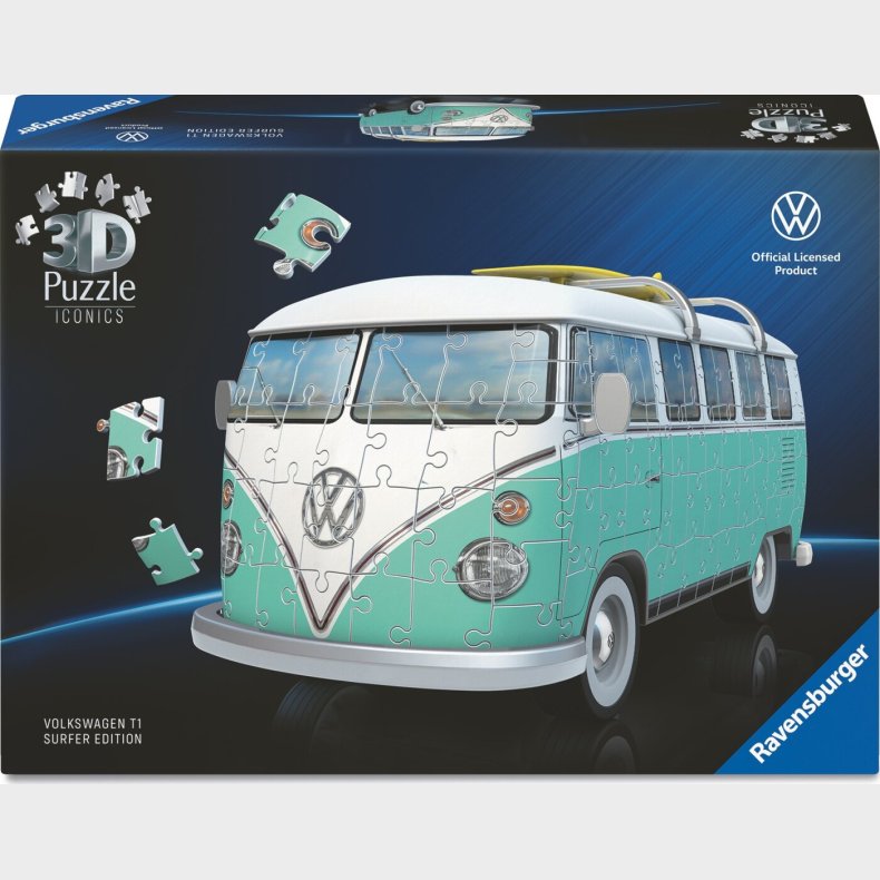 Ravensburger - 3d Puzzle Iconic Volkswagen T1 162p