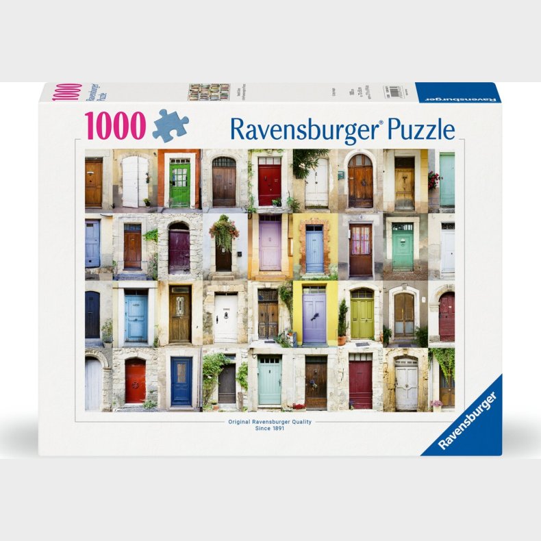 Ravensburger Puslespil - Smukke Dre I Provence - 1000 Brikker
