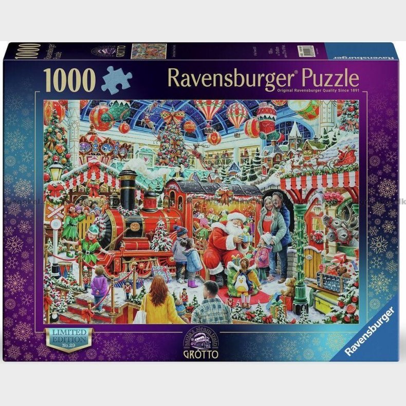 Ravensburger Puslespil - 1000 Brikker - Jul No.29 Limited Edition