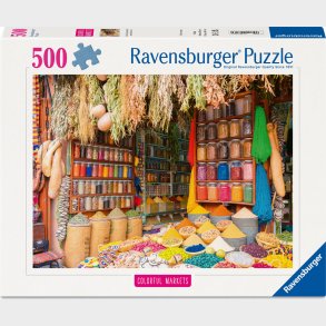 Ravensburger - Colorful Spices - Morocco Puslespil - 500 Brikker