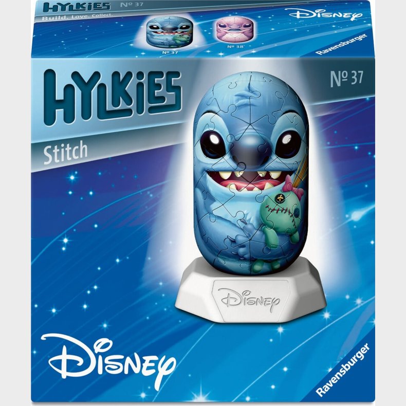 Ravensburger - Disney Stitch Hylkies No. 37 - 3d Puslespil