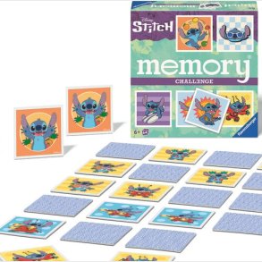 Ravensburger - Vendespil - Disney Stitch Memory - 64 Kort