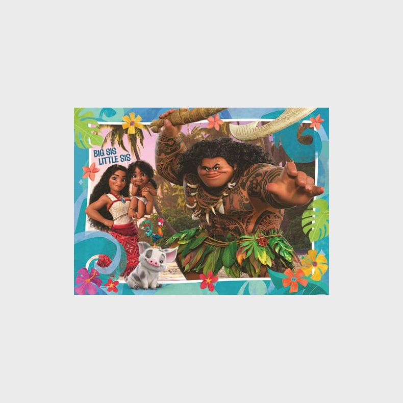Ravensburger Puslespil - Disney Vaiana 2 - 100 Brikker