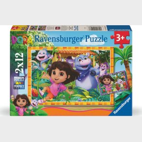 Ravensburger - Dora The Explorer 2x12p