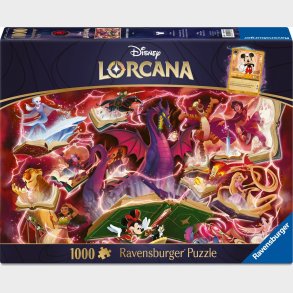 Ravensburger Puslespil - 1000 Brikker - Disney Lorcana