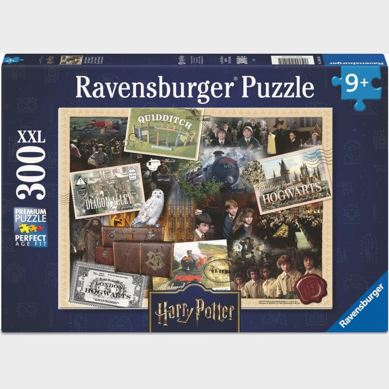 Ravensburger Puslespil - 300 Brikker - Harry Potter & Friends