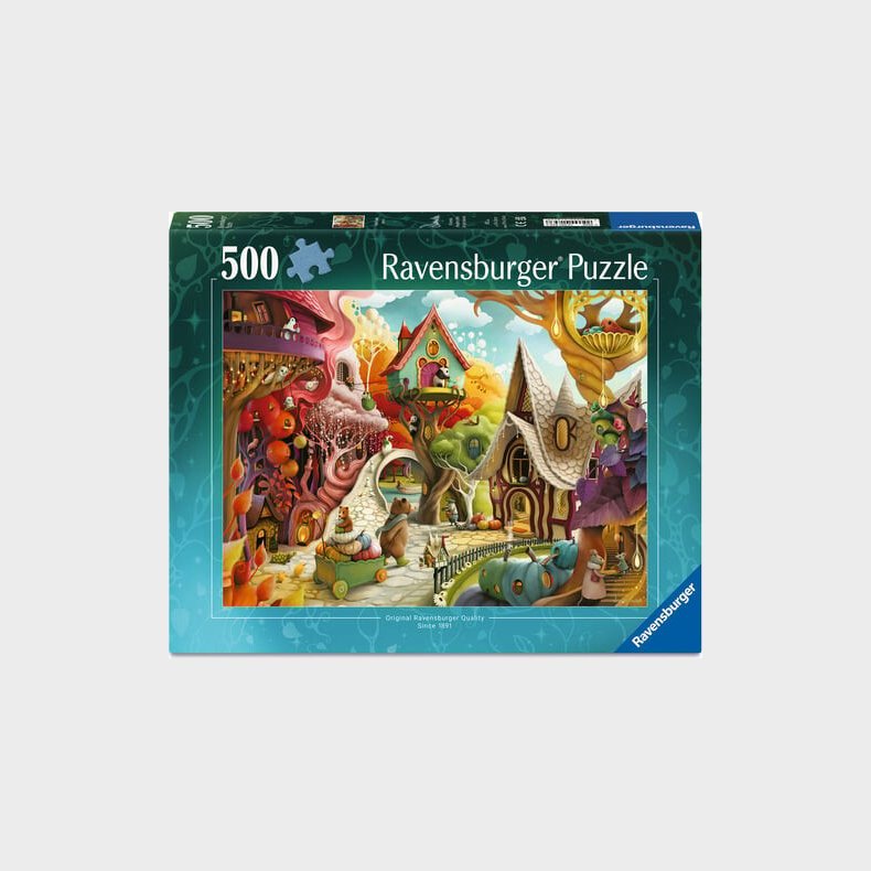 Ravensburger - Home Sweet Home Puslespil - 500 Brikker