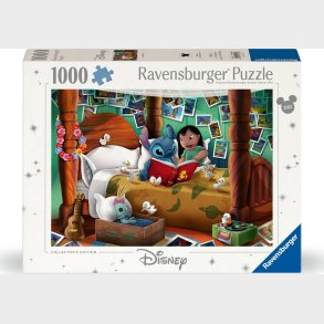 Ravensburger Puslespil - 1000 Brikker - Disney Lilo & Stitch