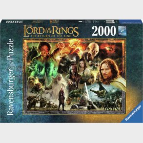 Ringenes Herre Puslespil - Return Of The King - 2000 Brikker - Ravensburger