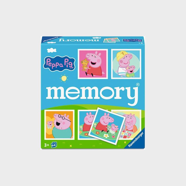 Ravensburger - Peppa Pig Memory Spil - 32 Kortpar