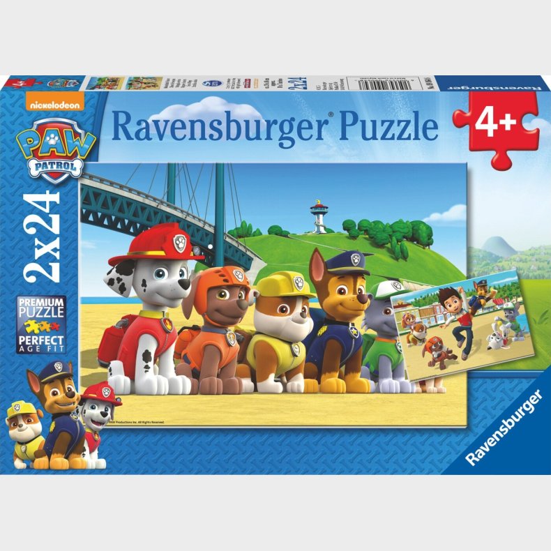 Ravensburger - Paw Patrol 2x24p
