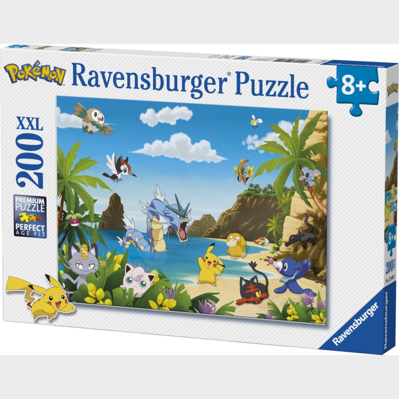 Pokmon Puslespil - Catch Em All - 200 Xxl Brikker - Ravensburger