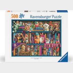 Ravensburger Puslespil - Dyrebare Porcel�n Hvalpe - 500 Brikker
