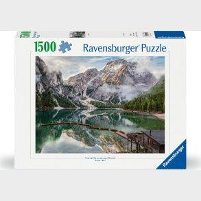 Ravensburger Puslespil - 1500 Brikker - Lake Braies