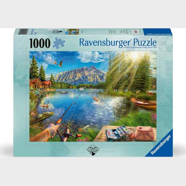 Ravensburger Puslespil - 1000 Brikker - Livet Ved S�en