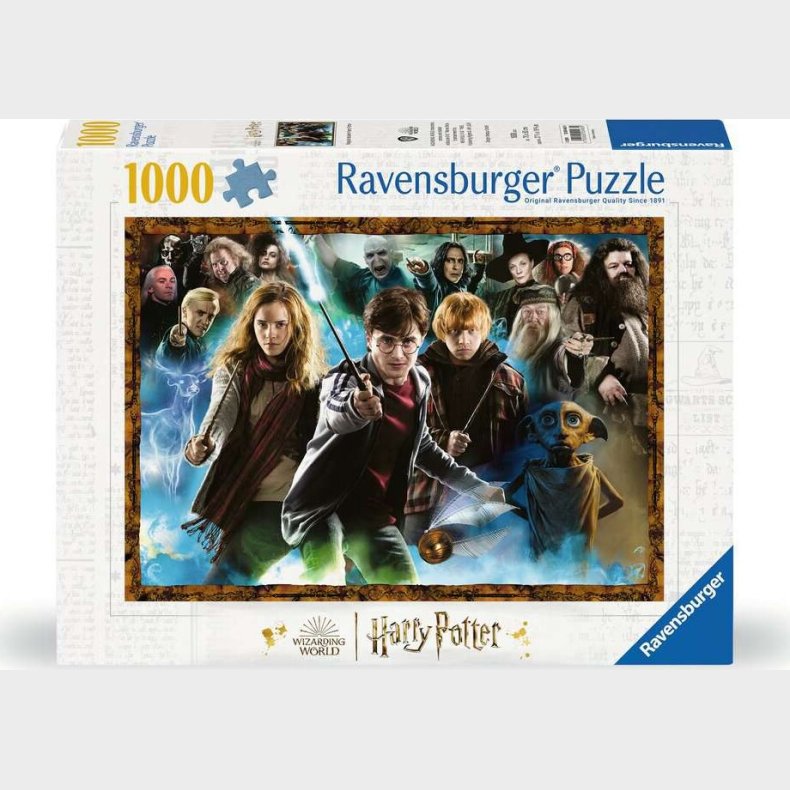 Harry Potter Puslespil - 1000 Brikker - Ravensburger