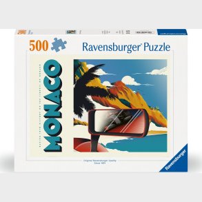 Ravensburger Puslespil - 500 Brikker - Monaco Grand Prix