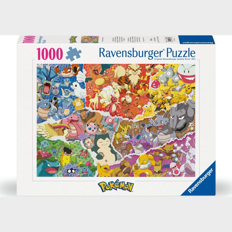 Pok�mon Puslespil - Adventure - 1000 Brikker - Ravensburger
