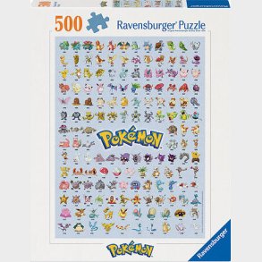 Pok�mon Puslespil - The First 151! - 500 Brikker - Ravensburger