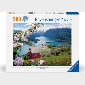 Ravensburger Puslespil - Skandinavisk Landskab - 500 Brikker