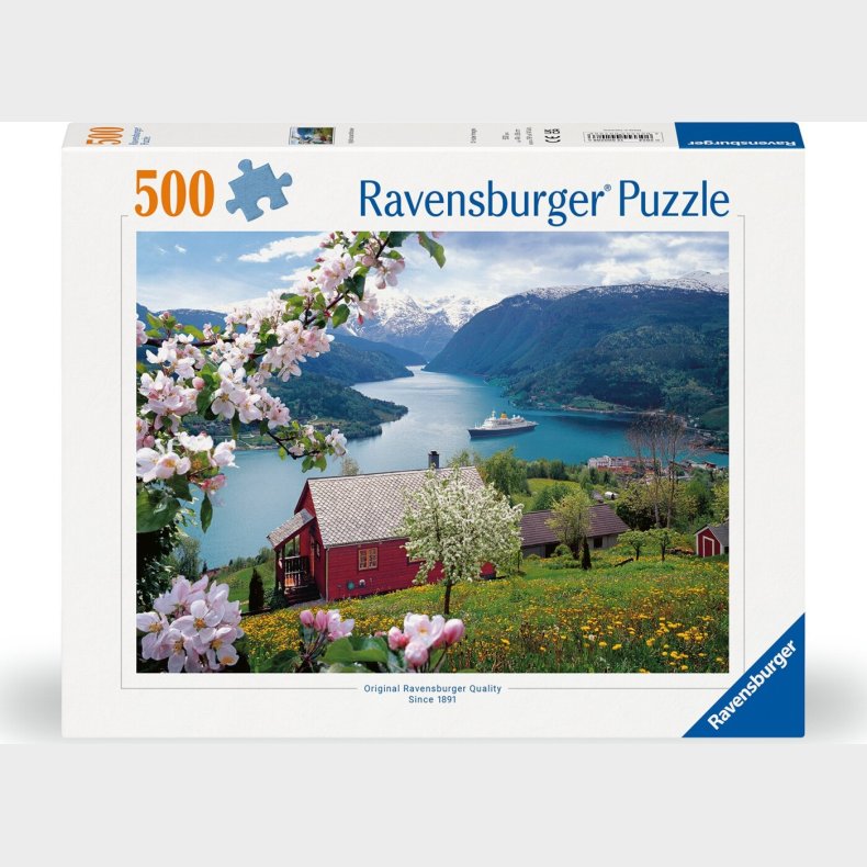 Ravensburger Puslespil - Skandinavisk Landskab - 500 Brikker