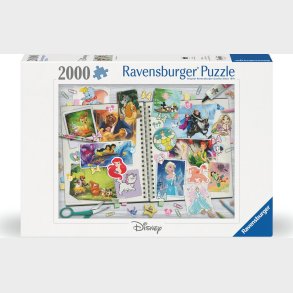 Ravensburger - Disney Scrapbook - 2000 Brikker - Puslespil