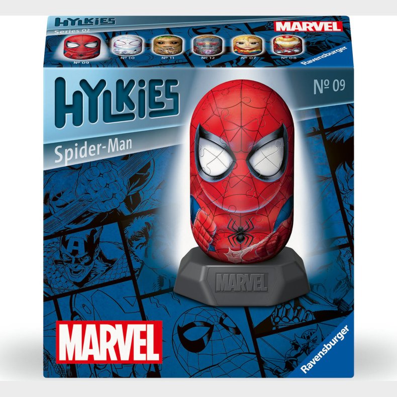Ravensburger - Marvel Spiderman Hylkies No. 09 - 3d Puslespil