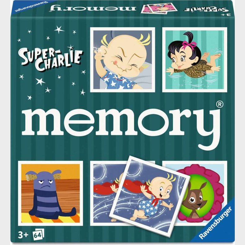 Ravensburger - Super Charlie Memory - (10624924)